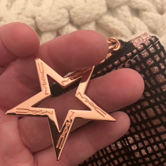 Final Sale!  MAC Small Pouch w/ 2 surprise MAC lip items included—NWOT! - Picture 2 of 4